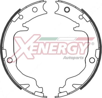 AP XENERGY X50457 - Brake Shoe Set autospares.lv