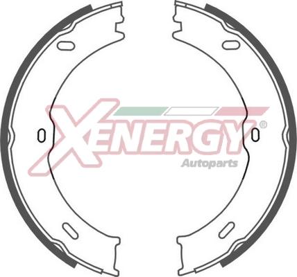 AP XENERGY X50467 - Brake Shoe Set autospares.lv