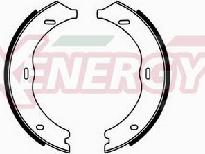 AP XENERGY X50480 - Brake Shoe Set, parking brake autospares.lv