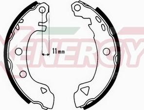 AP XENERGY X50032 - Brake Shoe Set autospares.lv