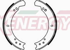 AP XENERGY X50124 - Brake Shoe Set autospares.lv