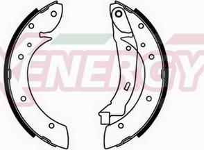 AP XENERGY X50258 - Brake Shoe Set autospares.lv