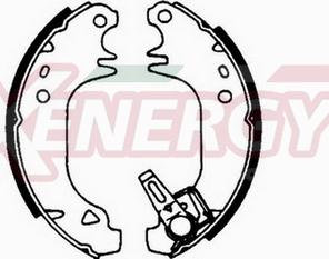 AP XENERGY X50202 - Brake Shoe Set autospares.lv