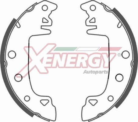 AP XENERGY X50217 - Brake Shoe Set autospares.lv