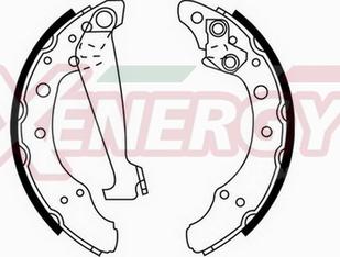 AP XENERGY X50231 - Brake Shoe Set autospares.lv