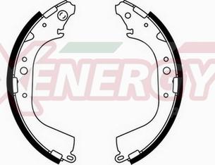 AP XENERGY X50314 - Brake Shoe Set autospares.lv