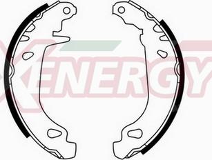 AP XENERGY X50221 - Brake Shoe Set autospares.lv