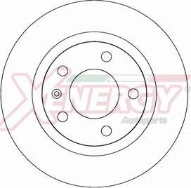 AP XENERGY X601467 - Brake Disc autospares.lv