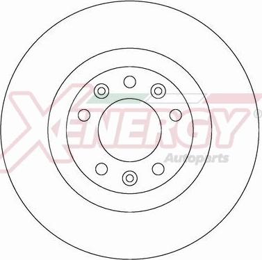 AP XENERGY X601481 - Brake Disc autospares.lv