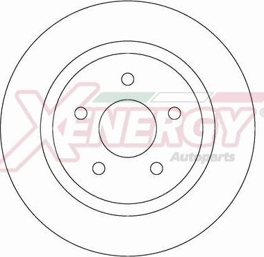 AP XENERGY X601476 - Brake Disc autospares.lv