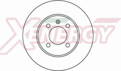 AP XENERGY X601041 - Brake Disc autospares.lv