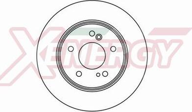 AP XENERGY X601050 - Brake Disc autospares.lv