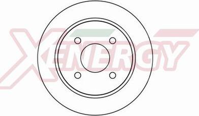 AP XENERGY X601062 - Brake Disc autospares.lv