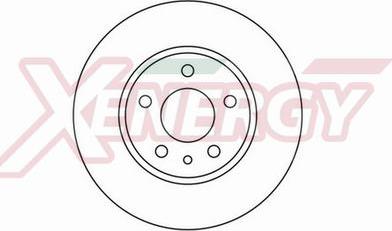 AP XENERGY X601004 - Brake Disc autospares.lv