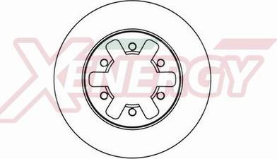 AP XENERGY X601005 - Brake Disc autospares.lv