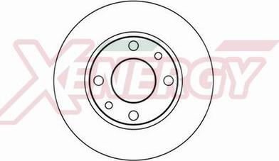 AP XENERGY X601007 - Brake Disc autospares.lv