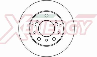 AP XENERGY X601011 - Brake Disc autospares.lv