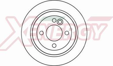 AP XENERGY X601034 - Brake Disc autospares.lv