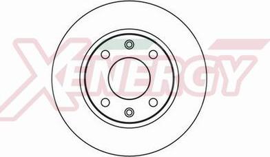 AP XENERGY X601024 - Brake Disc autospares.lv