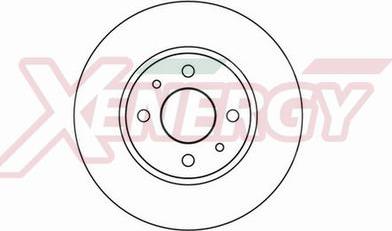 AP XENERGY X601021 - Brake Disc autospares.lv