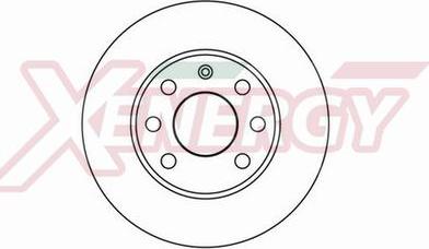 AP XENERGY X601023 - Brake Disc autospares.lv