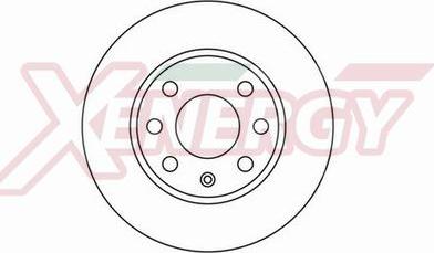 AP XENERGY X601022 - Brake Disc autospares.lv