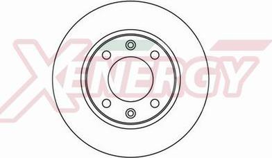 AP XENERGY X601074 - Brake Disc autospares.lv