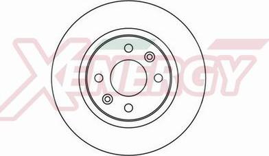 AP XENERGY X601145 - Brake Disc autospares.lv