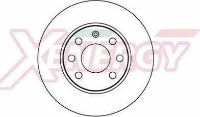 AP XENERGY X601100 - Brake Disc autospares.lv