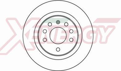 AP XENERGY X601101 - Brake Disc autospares.lv