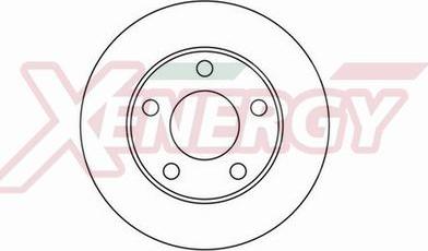 AP XENERGY X601116 - Brake Disc autospares.lv