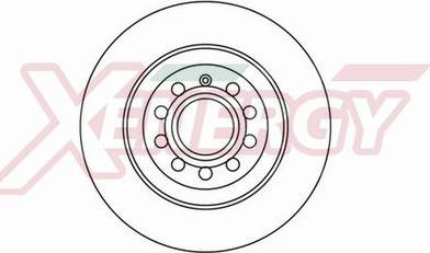 AP XENERGY X601121 - Brake Disc autospares.lv