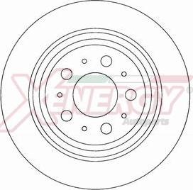 AP XENERGY X601179 - Brake Disc autospares.lv