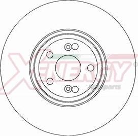 AP XENERGY X602482 - Brake Disc autospares.lv