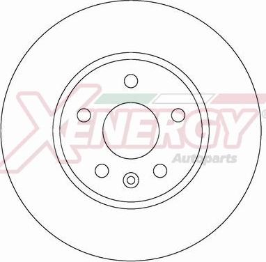 AP XENERGY X602626 - Brake Disc autospares.lv