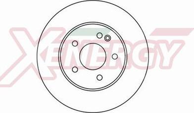 AP XENERGY X602091 - Brake Disc autospares.lv