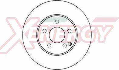 AP XENERGY X602098 - Brake Disc autospares.lv