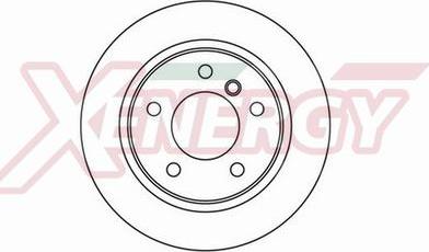 AP XENERGY X602048 - Brake Disc autospares.lv