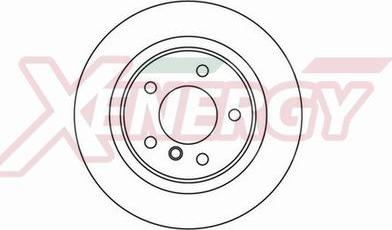 AP XENERGY X602050 - Brake Disc autospares.lv