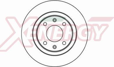 AP XENERGY X602064 - Brake Disc autospares.lv