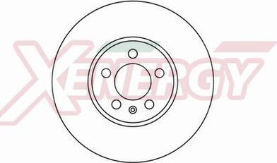 AP XENERGY X602062 - Brake Disc autospares.lv