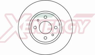 AP XENERGY X602019 - Brake Disc autospares.lv