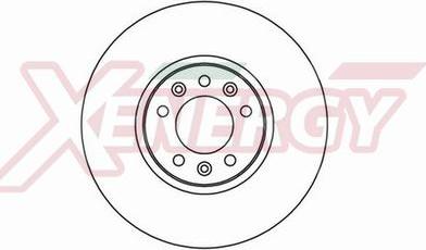 AP XENERGY X602011 - Brake Disc autospares.lv