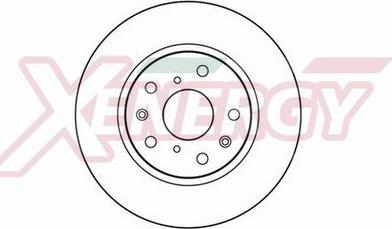 AP XENERGY X602012 - Brake Disc autospares.lv