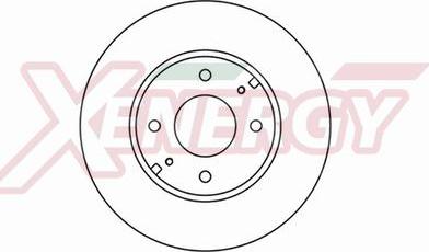 AP XENERGY X602082 - Brake Disc autospares.lv