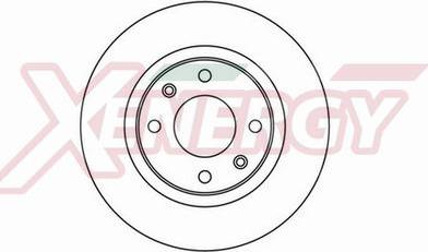 AP XENERGY X602039 - Brake Disc autospares.lv