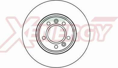 AP XENERGY X602037 - Brake Disc autospares.lv