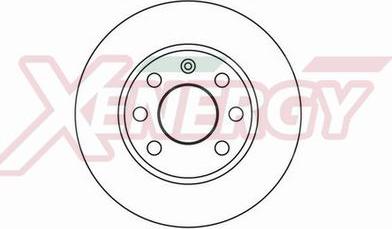 AP XENERGY X602029 - Brake Disc autospares.lv