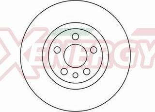 AP XENERGY X602026 - Brake Disc autospares.lv