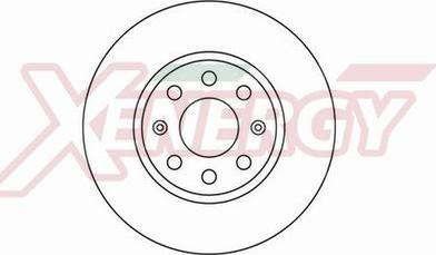 AP XENERGY X602023 - Brake Disc autospares.lv